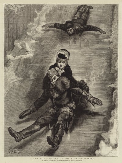 Duramıyorum, Buz Tepelerinde, St Petersburg by Sydney Prior Hall