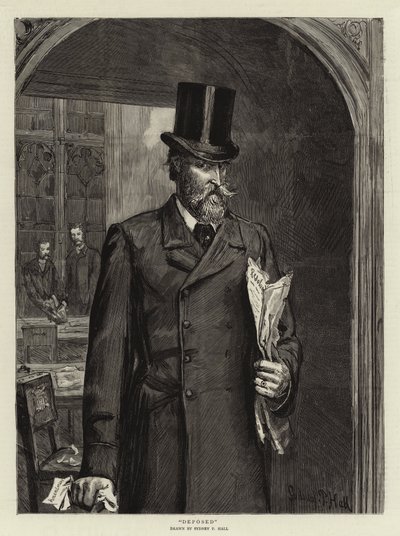 görevden alındı by Sydney Prior Hall