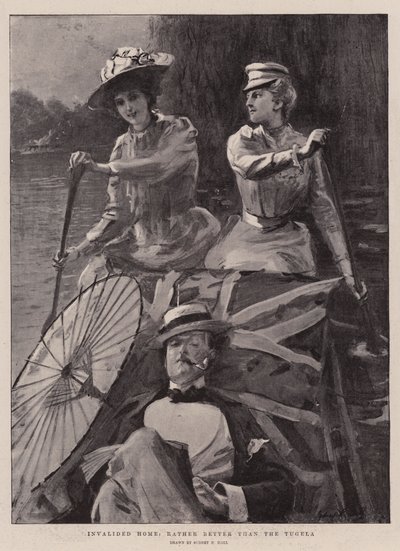 Hótel Anjou, Angers, myndskreyting frá „Les Chateaux de la vallee de la Loire“, París, gaf út Ch. Boivin, 1861 by Sydney Prior Hall