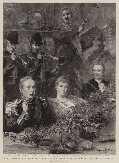 Lord Rosebery, Guildhall