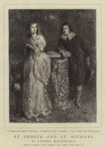 St George and St Michael  by Sydney Prior Hall