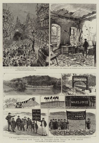 İrlanda'da Güneş ve Gölge, Güney'de bazı notlar by Sydney Prior Hall
