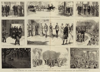 Prens Albert Victor Çağının Gelişi, Sandringham