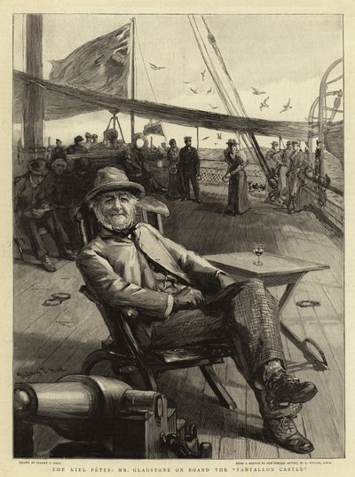 Kiel Fetes, Bay Gladstone Tantallon Kalesi'nde by Sydney Prior Hall