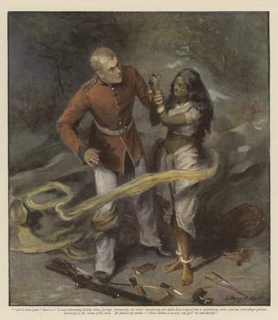 Yaratılıştaki En Çivici Kötü Atış (chromolitho) by Sydney Prior Hall