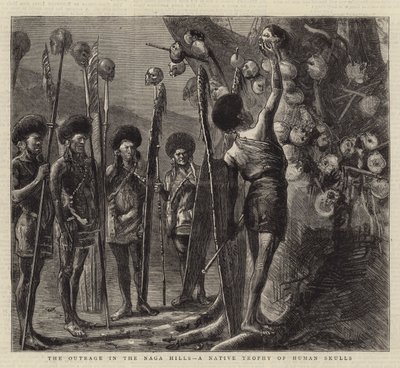 Naga Tepelerindeki Öfke, Yerli Bir İnsan Kafatasları Ödülü by Sydney Prior Hall
