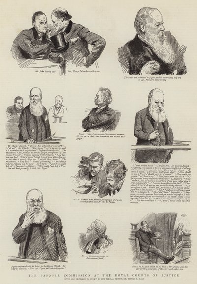 Kraliyet Adalet Mahkemelerinde Parnell Komisyonu by Sydney Prior Hall
