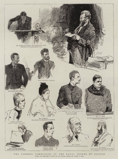 Kraliyet Adalet Mahkemelerinde Parnell Komisyonu by Sydney Prior Hall