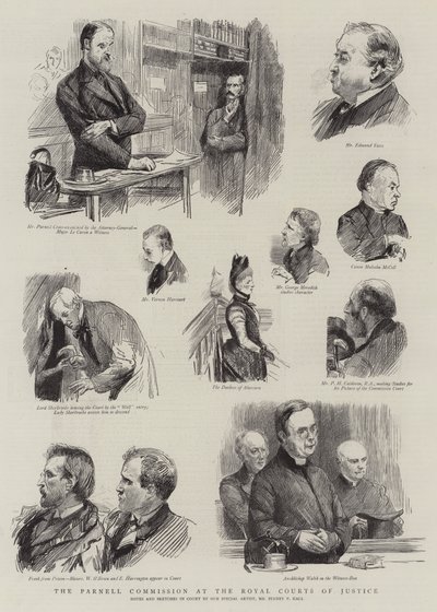 Kraliyet Adalet Mahkemelerinde Parnell Komisyonu by Sydney Prior Hall