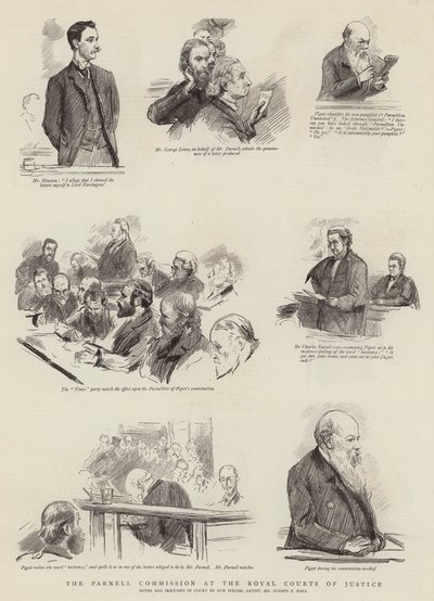 Kraliyet Adalet Mahkemelerinde Parnell Komisyonu by Sydney Prior Hall