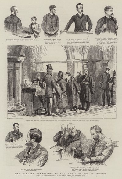 Kraliyet Adalet Mahkemelerinde Parnell Komisyonu by Sydney Prior Hall