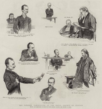 Kraliyet Adalet Mahkemelerinde Parnell Komisyonu by Sydney Prior Hall