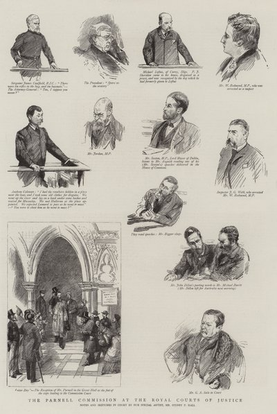 Kraliyet Adalet Mahkemelerinde Parnell Komisyonu by Sydney Prior Hall