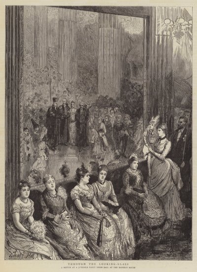 Görünümlü cam aracılığıyla by Sydney Prior Hall