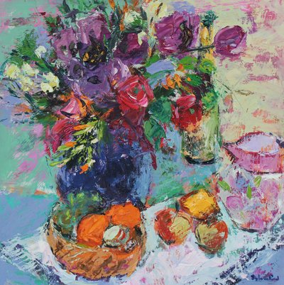 Yaz Bahçesi Çiçekleri by Sylvia Paul