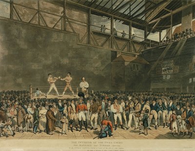 Beşler Mahkemesinin İçi, Charles Turner tarafından oyulmuş by T. (after) Blake