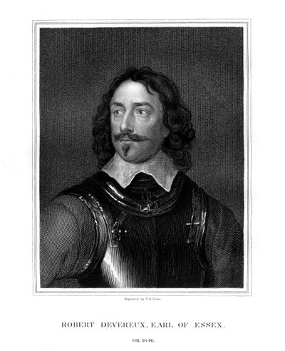 Robert Devereux, 3. Essex Kontu, 1827. by T. A. Dean
