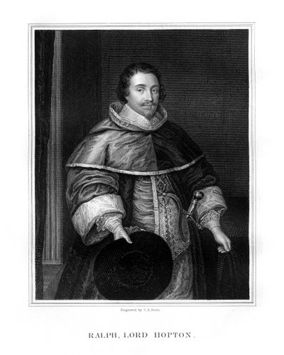 Sir Ralph, Lord Hopton, İngiliz askeri, 1827. by T. A. Dean