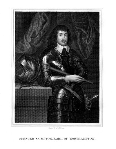 Spencer Compton, 2. Northampton Kontu, Kralcı asker, 1827 by T. A. Dean