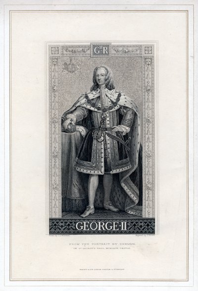 Büyük Britanya George II. by T. Brown