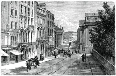 Grafton Caddesi, Dublin, 1900. by T. Hart