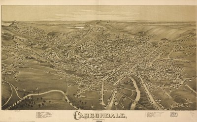 Carbondale, Pensilvanya, 1890. by T. M. Fowler
