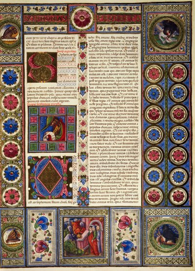 Taddeo Crivelli (1425-1479) ve diğerleri tarafından aydınlatılan Borso d
