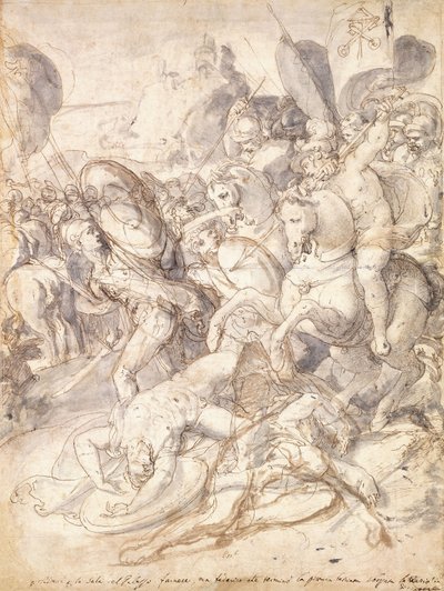 Cosa Savaşı by Taddeo Zuccari