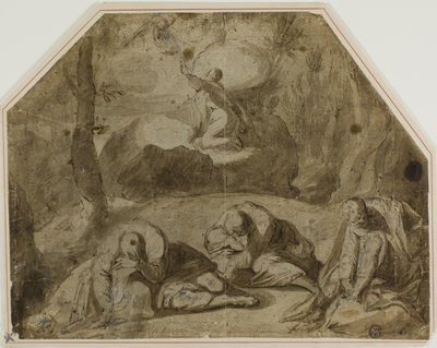 Bahçedeki Acı by Taddeo Zuccaro