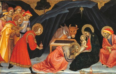 Magi'nin Hayranlığı, Taddeo di Bartolo (c. 1363-1422) by Taddeo di Bartolo