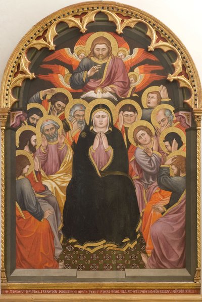 Pentekost, 1403. by Taddeo di Bartolo
