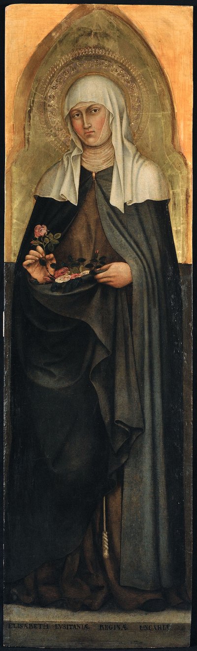 Thüringen Aziz Elizabeth, 1403. by Taddeo di Bartolo