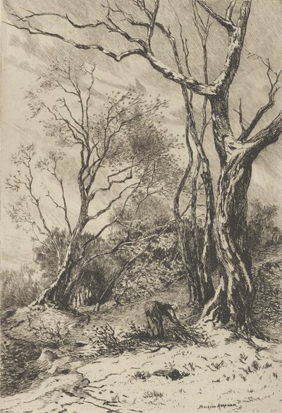 Kışın., 19. yüzyıl. by Tancrède Abraham