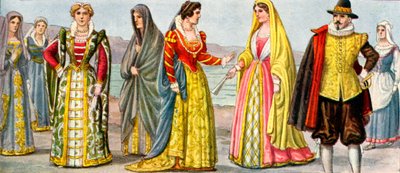 17. yüzyıl İtalyan elbisesi by Tancredi Scarpelli