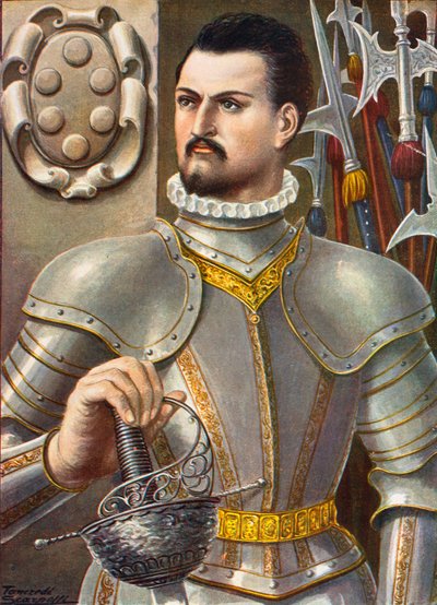 Giovanni de Medici, Bande Nere olarak da bilinir. by Tancredi Scarpelli