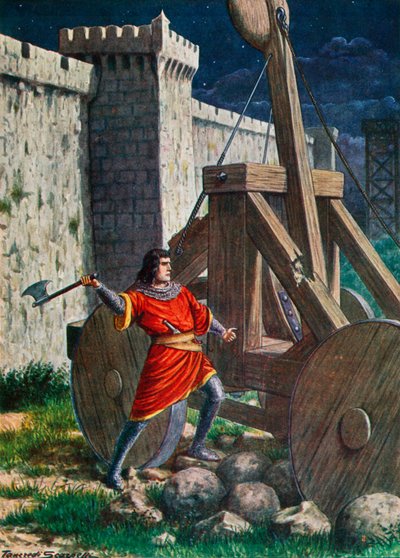 Landemaro, Salerno kuşatması sırasında, 871 by Tancredi Scarpelli