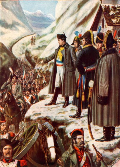 Napolyon, Büyük St Bernard Geçidi