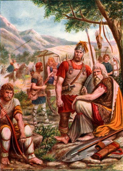 Ostrogot kampı by Tancredi Scarpelli