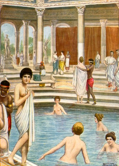 Roma hamamları by Tancredi Scarpelli