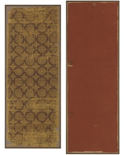 Brokar parçası (ipek) by Tang Dynasty Chinese School