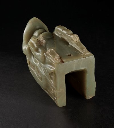 Junkunc Yeşim Ejderha Başı (yeşim) by Tang Dynasty Chinese School