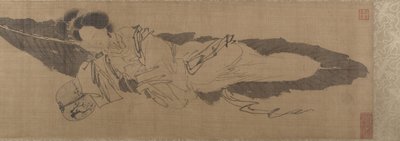 Muz Yaprağının Üzerinde Uyuyan Güzel. by Yin Tang