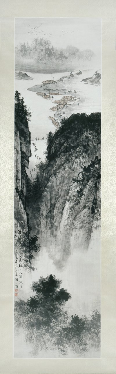 Nehir manzarası, 1965 by Tao Yiqing