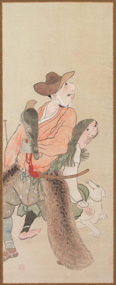 Tür Figürleri, c. 1816. by Tatabe Socho