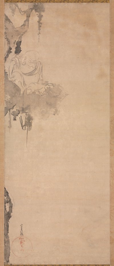 Zen Preest Meydanı, 1800-150. by Tawaraya Sotatsu