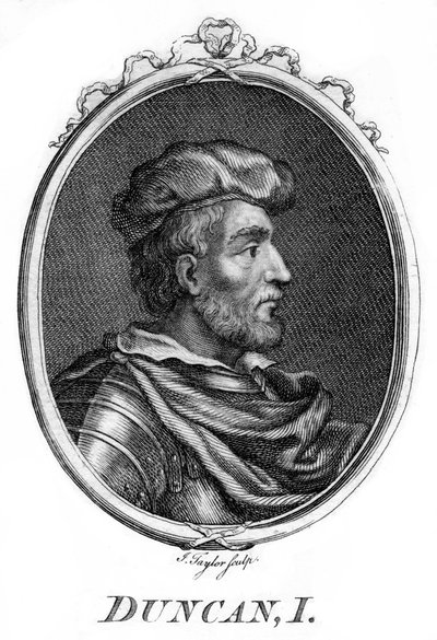 Duncan I, İskoçya Kralı. by Taylor