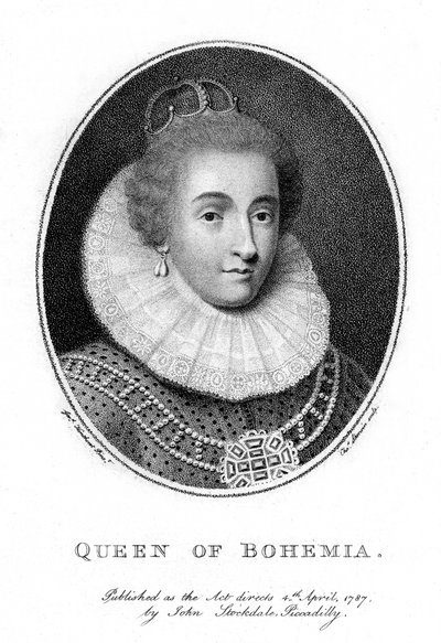 Elizabeth, Seçmen Palatine ve Bohemya Kraliçesi, 1787. by Taylor