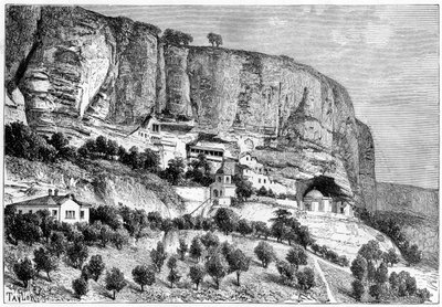 Djoufout-Kaleh Mağaraları, Rusya, 1890. by Taylor