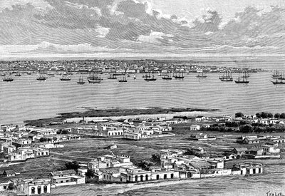 Montevideo, Uruguay, 1895. by Taylor