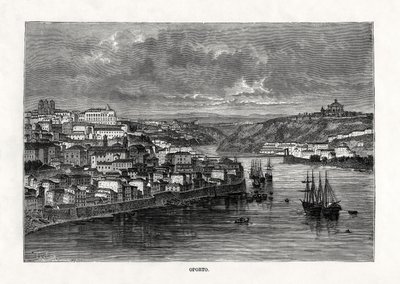 Oporto, Portekiz, 19. yüzyıl by Taylor